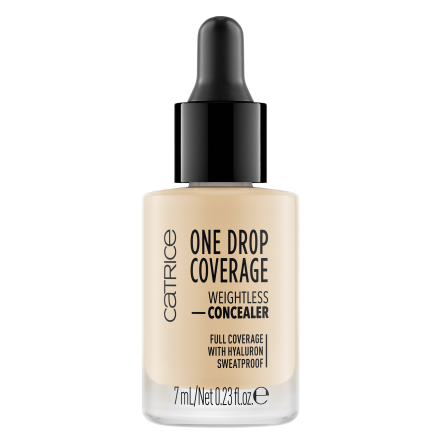 CATRICE ONE DROP COVERAGE Коректор плътно покритие 005 light natural , 7 мл.