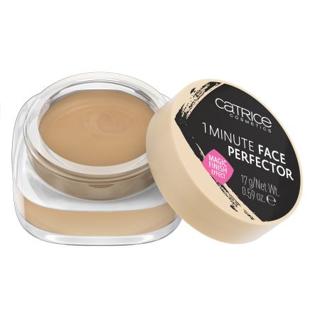 CATRICE 1 MINUTE FACE PERFECTOR Фон дьо тен адаптиращ се към лицето 010 one fits all nude, 17 гр.
