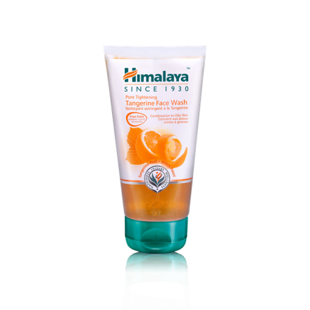HIMALAYA Измиващ гел с мандарина стягащ порите, 150 мл.