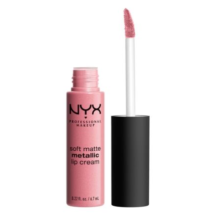 NYX PROFESSIONAL MAKE UP SOFT MATTE METALLIC GREAM LIPSTIK Червило 10