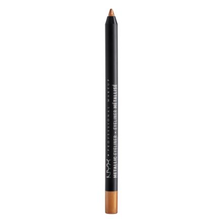 NYX PROFESSIONAL MAKEUP METALLIC EYELINER Молив за очи с металически ефект Gold, 1 бр.