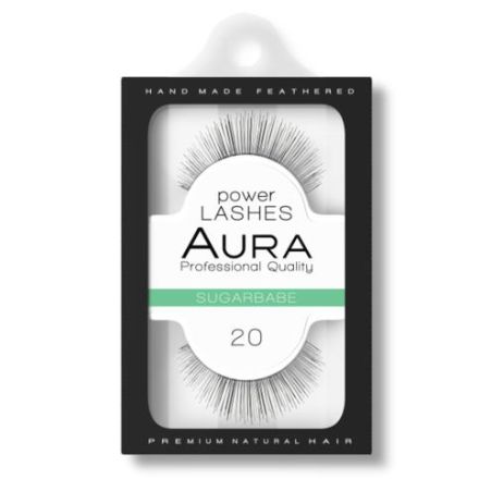 AURA Изкуствени мигли  20 