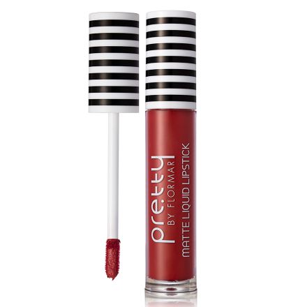 FLORMAR PRETTY Течно матово червило 005 charming pink, 6.5 мл.