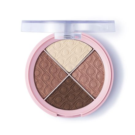 FLORMAR PRETTY Четворни сенки 001 earthy naturals, 8 гр.