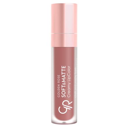 GOLDEN ROSE SOFT&MATTE CREAMY LIPCOLOR Течно червило с матов финиш 107, 5.5 мл.