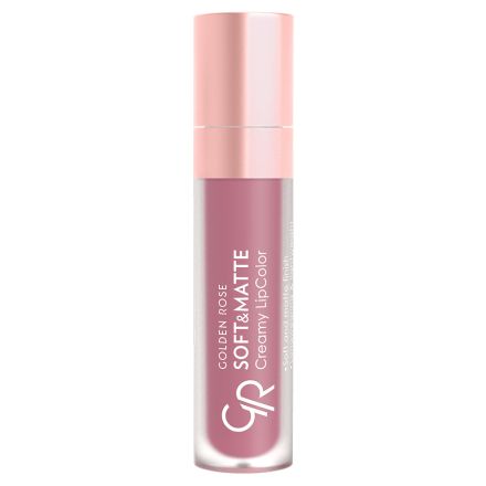 GOLDEN ROSE SOFT&MATTE CREAMY LIPCOLOR Течно червило с матов финиш 110, 5.5 мл.