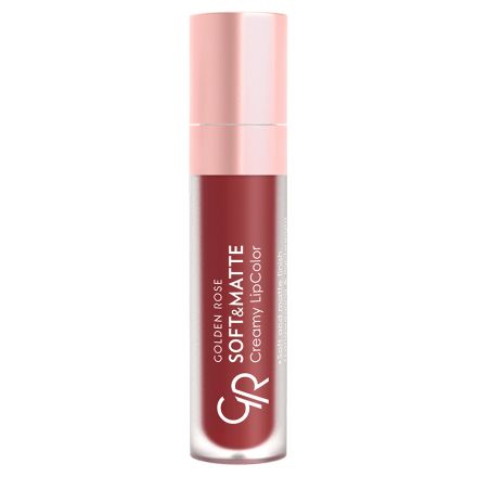 GOLDEN ROSE SOFT&MATTE CREAMY LIPCOLOR Течно червило с матов финиш 115, 5.5 мл.