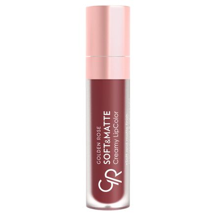 GOLDEN ROSE SOFT&MATTE CREAMY LIPCOLOR Течно червило с матов финиш 117, 5.5 мл.