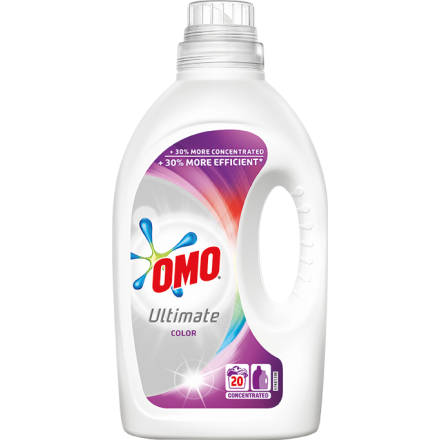 OMO Течен перилен препарат за цветно пране 20 пранета, 1 л.