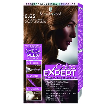 SCHWARZKOPF COLOR EXPERT Боя за коса  6.65 златист шоколад