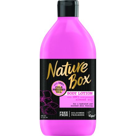 NATURE BOX лосион за тяло бадем, 385 мл.