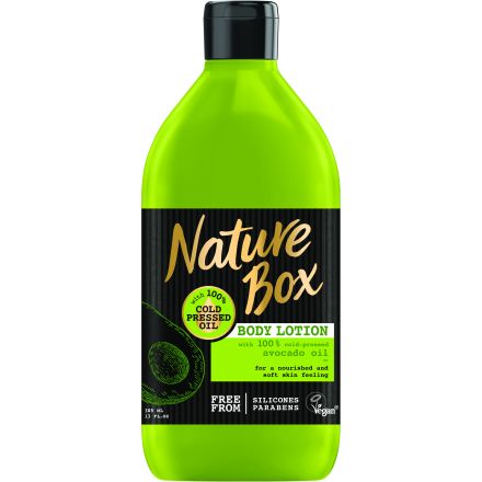 NATURE BOX лосион за тяло авокадо, 385 мл.