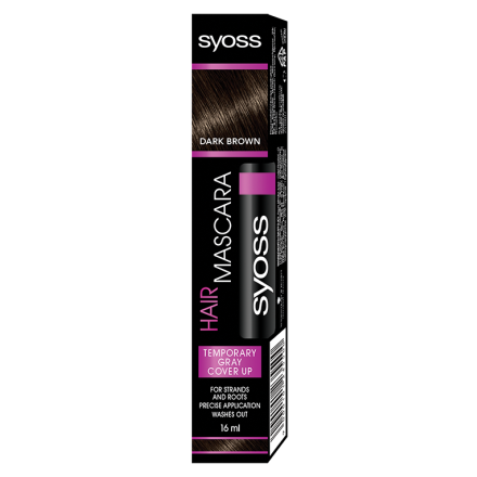 SYOSS Спирала за коса Dark brown, 16 мл.