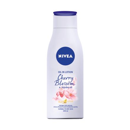NIVEA Лозион за тяло с черешов цвят и жожоба, 200 мл.