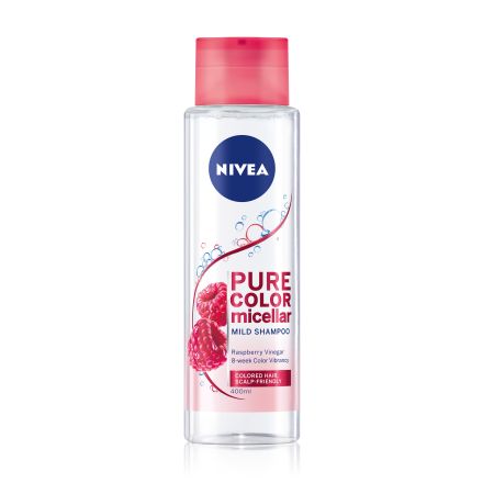 NIVEA HC PURE COLOR Мицеларен шампоан за боядисана коса, 400 мл.