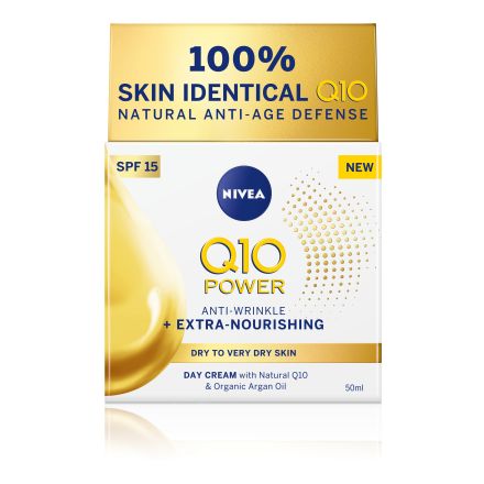 NIVEA Q10 EXTRA+NOURISHING Дневен крем, 50 мл.