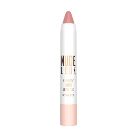 GOLDEN ROSE NUDE LOOK Крийми Шайн червило 02, 3,5 гр.