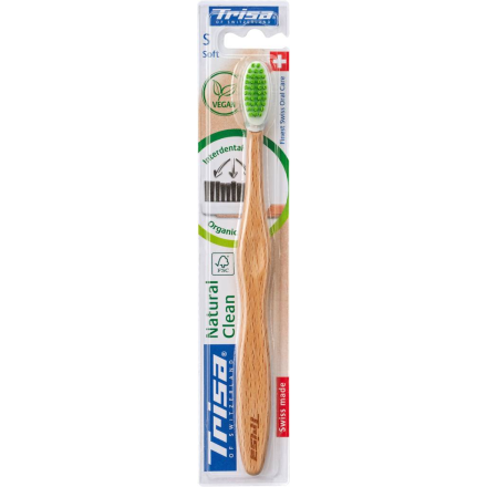 TRISA NATURAL CLEAN SOFT Четка за зъби, 1 бр.
