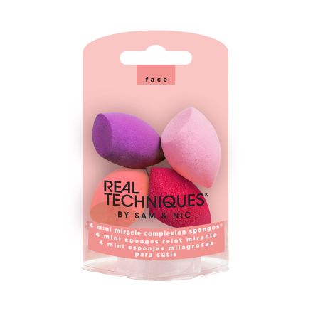 REAL TECHNIQUES Мини гъби за корекции 1492, 4 бр,