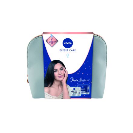 NIVEA XMAS'19 FACE CARE EXPERT CARE Подаръчен комплектCellular Hyaluron Filler дневен крем+нощен крем +чанта