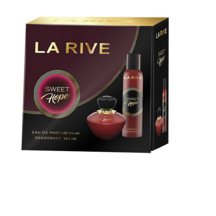 LA RIVE SWEET HOPE ЕДП 90 мл + дезодорант 150 мл, подаръчен комплект