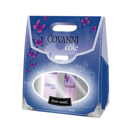 JEAN  MARK COVANNI COTE IN BAG Тоалетна вода 50 мл + део  75 мл, подаръчен комплект