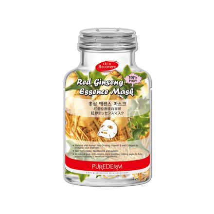 PUREDERM Маска бутилка с екстракт от червен жен-шен, 19 мл.