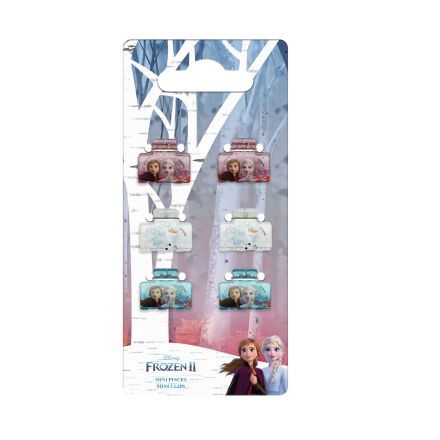 DISNEY FROZEN II Детски шноли за коса, 6 бр.