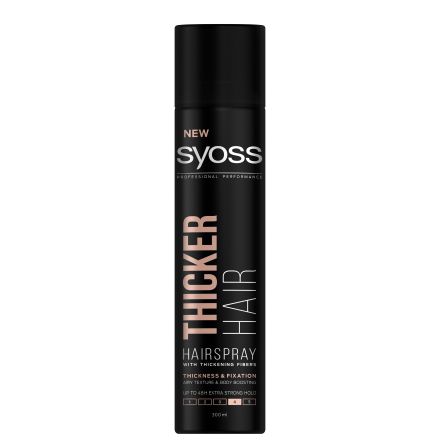 SYOSS THICKER HAIR Лак за коса, 300мл.