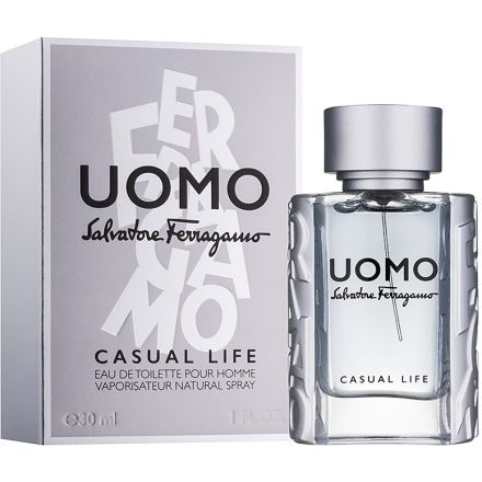 SALVATORE FERRAGAMO UOMO CASUAL LIFE Мъжка тоалетна вода 30 мл.