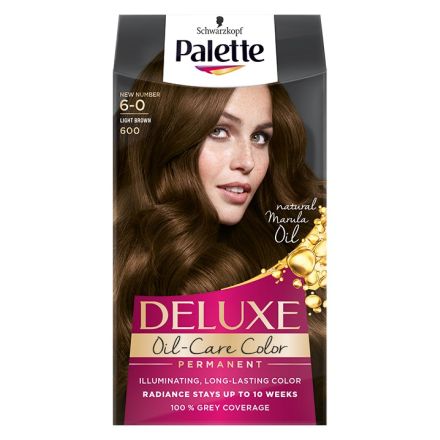 PALETTE DELUXE Боя за коса 6-0 Light brown
