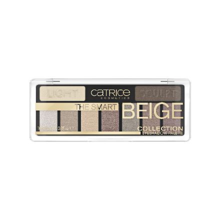 CATRICE THE SMART BEIGE Палитра сенки за очи 9 цвята, 1 бр.