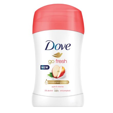 DOVE Дамски део стик ябълка и бял чай,40 мл