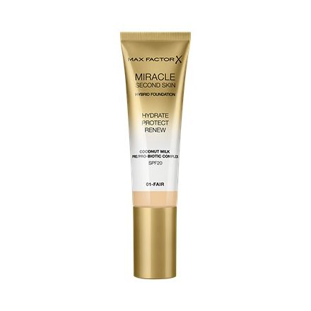 MAX FACTOR MIRACLE TOUCH SKIN PERFECTOR Фон дьо тен №01, 1 бр.