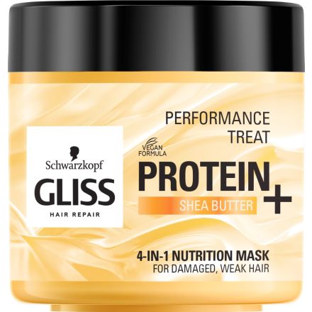 GLISS PROTEIN+ Маска за коса 4 в 1 подхранваща, 400 мл.