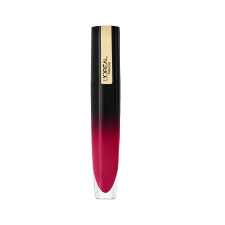 L'OREAL PARIS ROUGE SIGNATURE Brilliant Течно червило 312 L'indepe, 1 бр.