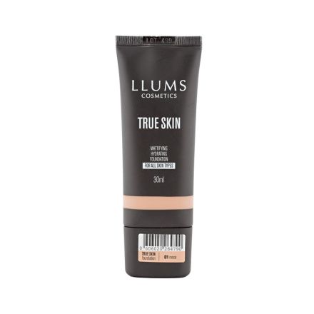 LLUMS TRUЕ SKIN Фон дьо тен тубичка мока