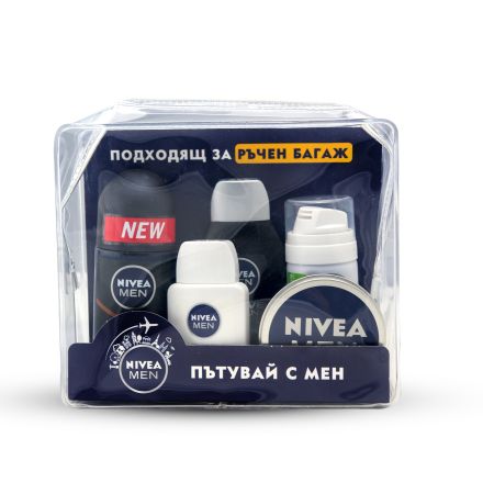 NIVEA TRAVEL SET  Мъжки мини продукти