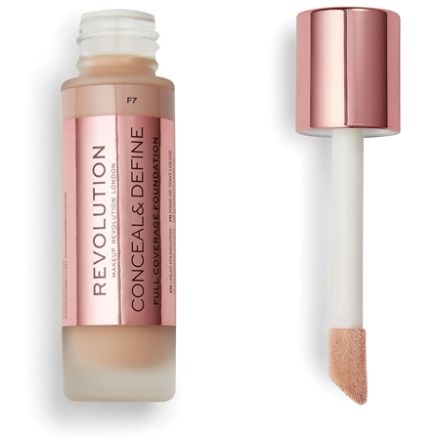 REVOLUTION CONCEAL&DEFINE FULL COVERAGE  Фон дьо тен F7, 23мл.