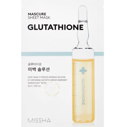 MISSHA MASCURE RESCUE SOLUTION  Лист маска за лице, 27 мл.