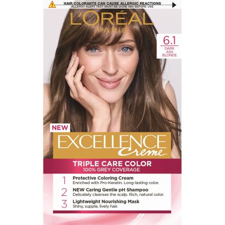 L'OREAL PARIS EXCELLENCE Боя за коса 6.1 Dark ash blonde