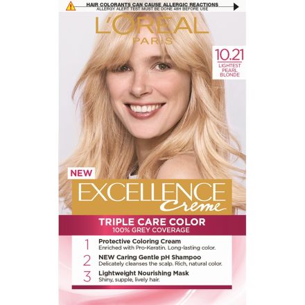 L'OREAL PARIS EXCELLENCE Боя за коса 10.21 Lightest pearl blonde