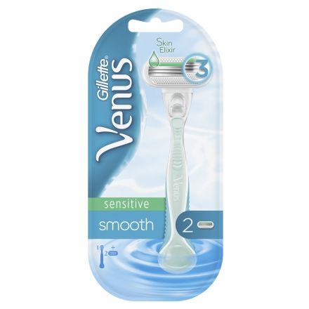 GILETTE VENUS SMOOTH SENSITIVE Система с 3 ножчета