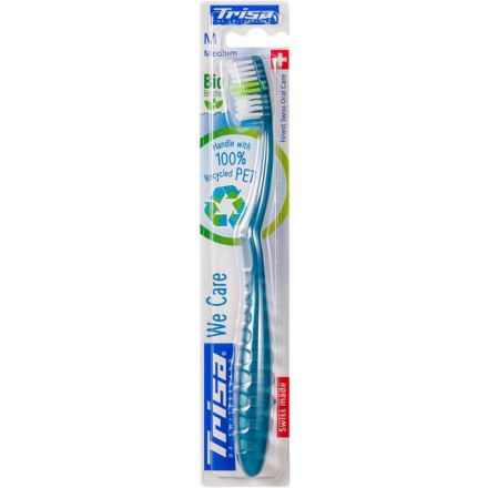 TRISA WE CARE четка за зъби medium, 1 бр