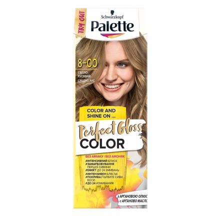 PALETTE PGC Боя за коса 8-00 средно рус