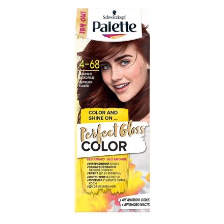 PALETTE PGC Боя за коса 4-68 червено-кафяв