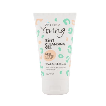 VELNEA YOUNG 3 в 1 гел за п очистване на лице, 150 мл.