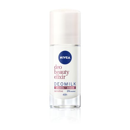 NIVEA DEOMILK Дамски рол-он Beauty Elixir Sensitive, 40 мл.