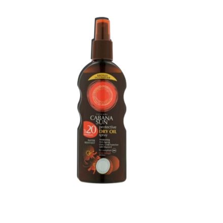 CABANA SUN Слънцезащитно сухо олио спрей SPF20, 200 мл.