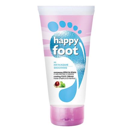 HAPPY FOOT Охлаждащ крем при уморени крака, 150мл.